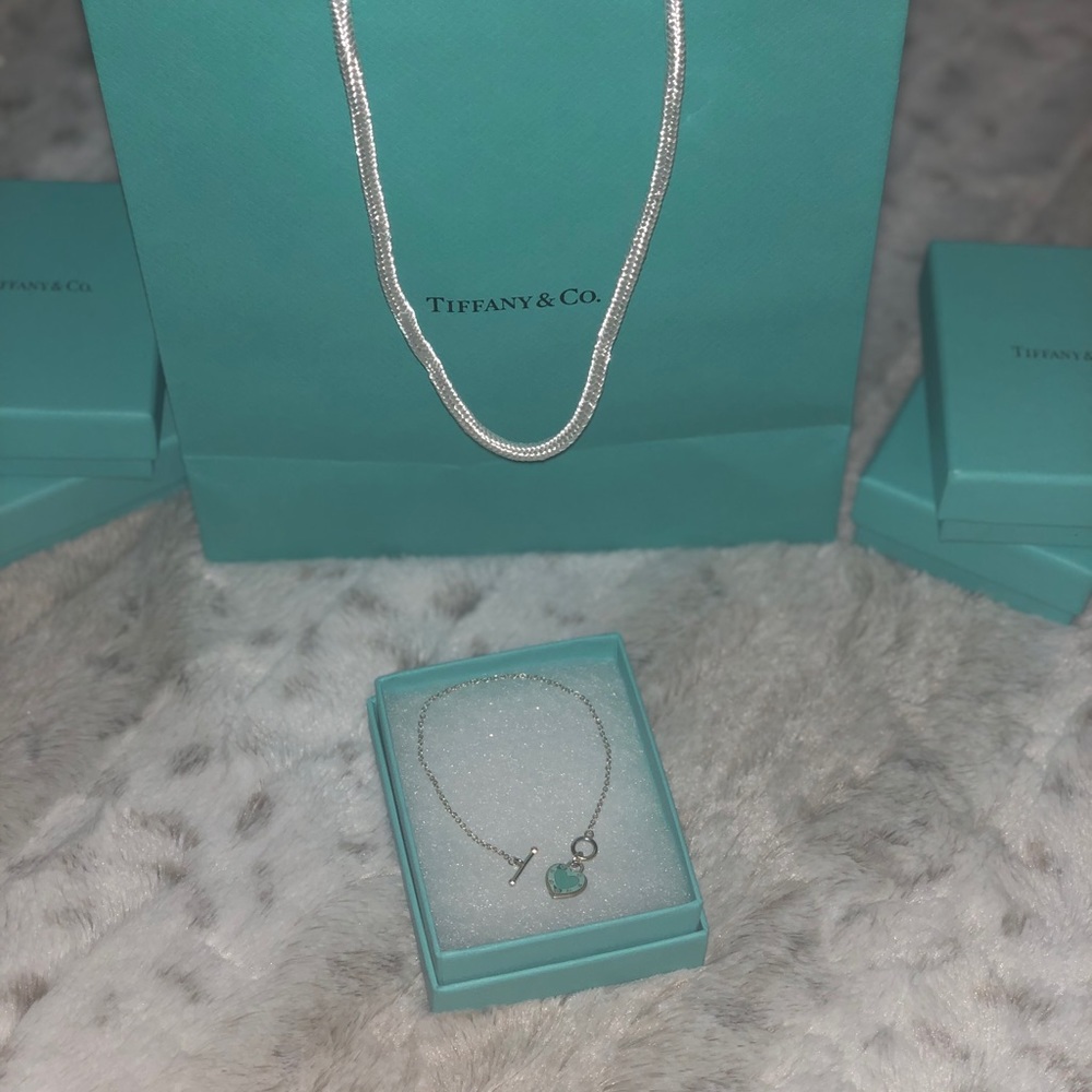 Return to Tiffany® Love Heart Tag Toggle Bracelet